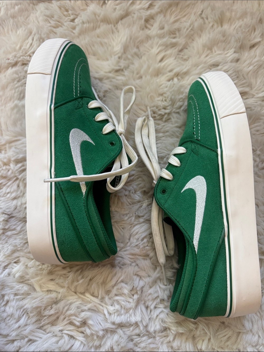 Nike SB Zoom Stefan Janoski Green & White Sneakers NWT